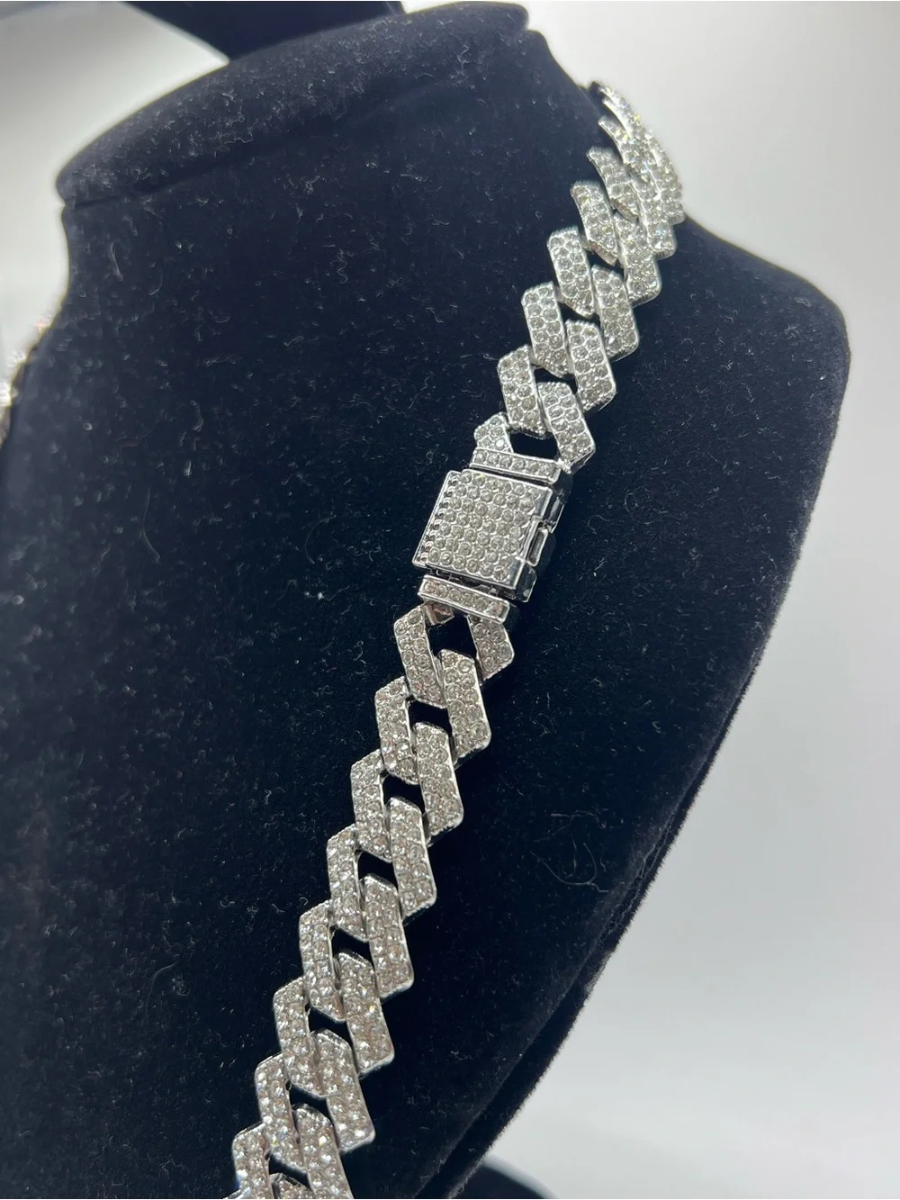 Iced Out Cuban Link Chain Necklace